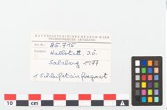 Foto von Schleifstein (NHMW-PRAE-085715)